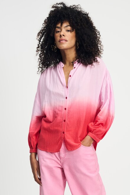 Pom Amsterdam - Blouse - Rood