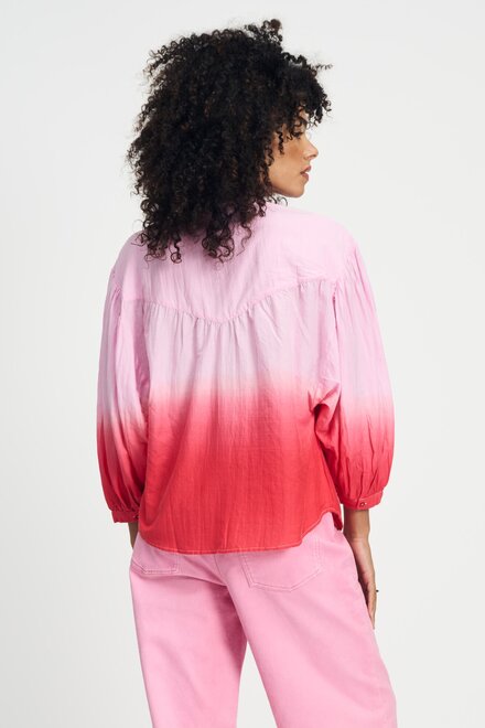 Pom Amsterdam - Blouse - Rood