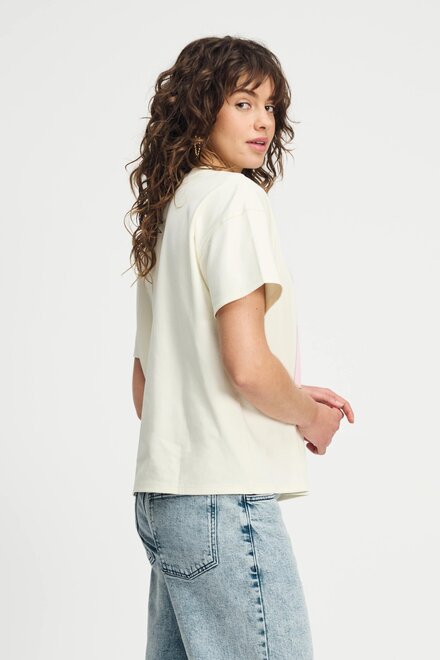 Pom Amsterdam - T-shirt - Ecru