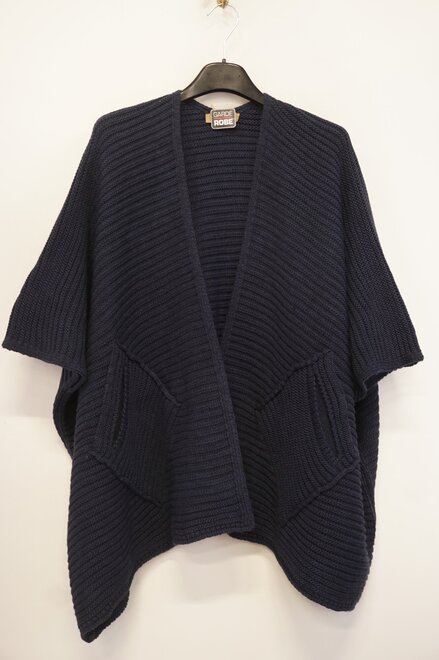 Garde-robe - Poncho - Marine