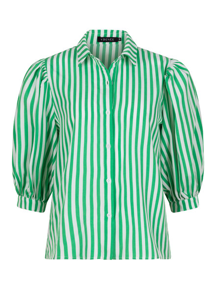 Ydence - Blouse - Groen