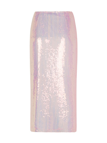 Ydence - Halflange Rok - Roze