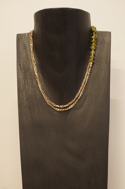 Garde-robe - Halsketting - Groen