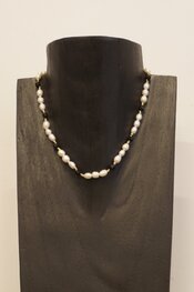 Garde-robe - Halsketting - Zwart-wit