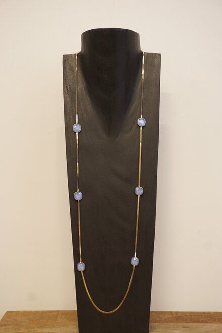 Garde-robe - Halsketting - Blauw