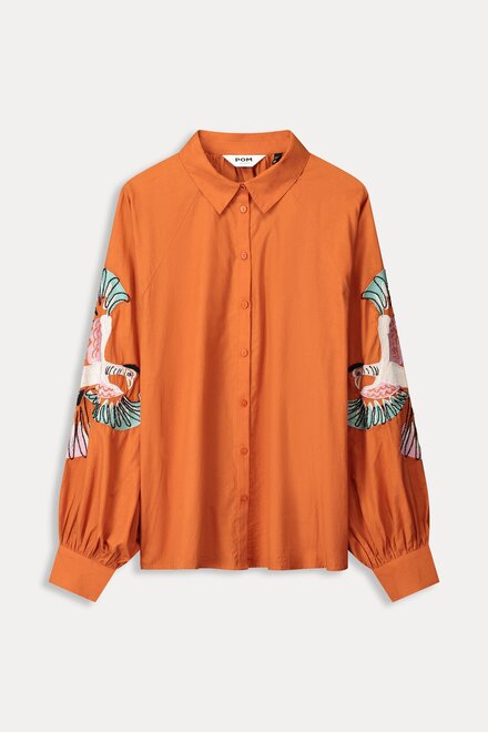 Pom Amsterdam - Blouse - Oranje