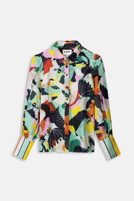 Pom Amsterdam - Blouse - Munt