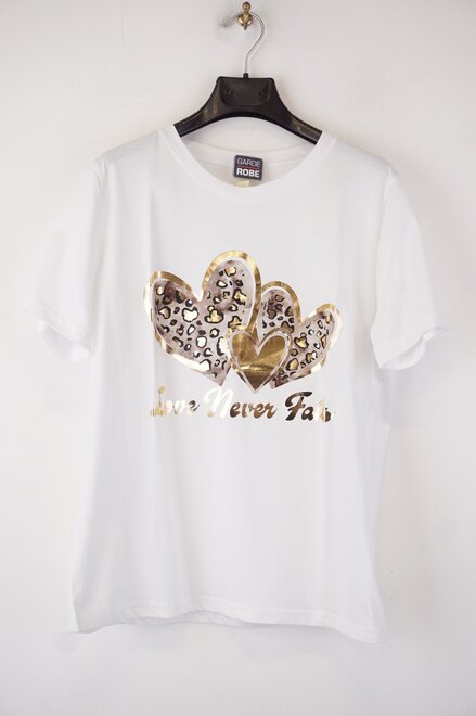 Garde-robe - T-shirt - Goud