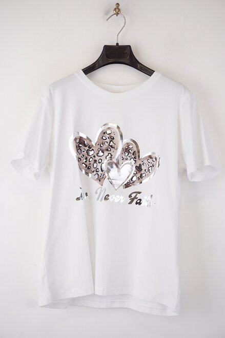 Garde-robe - T-shirt - Zilver