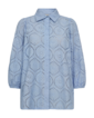 Free/quent - Blouse - Blauw