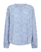Free/quent - Blouse - Blauw