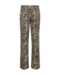 Free/quent - Lange Broek - Zwart-beige