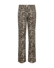 Free/quent - Lange Broek - Zwart-beige