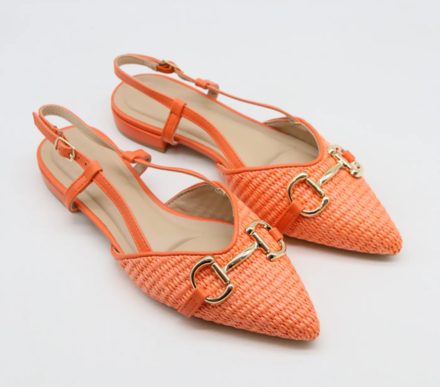 Garde-robe - Sandalen - Oranje