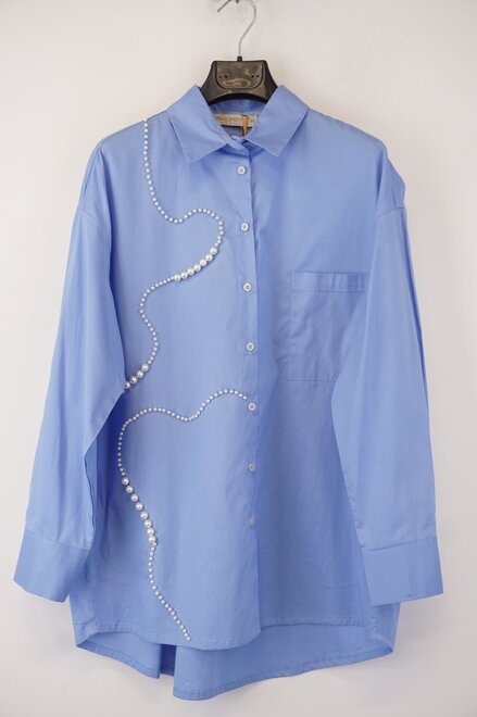 Rinascimento - Blouse - Blauw