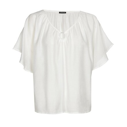 Caroline Biss - Blouse - Wit-roze