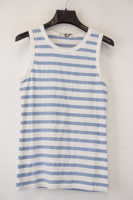 Free/quent - Top - Blauw