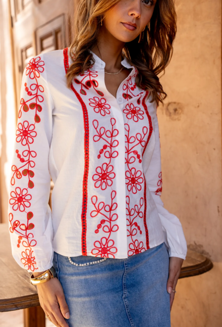 Garde-robe - Blouse - Rood