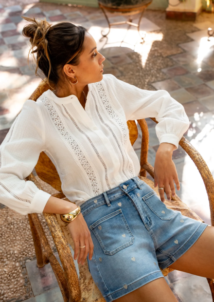 Garde-robe - Blouse - Wit