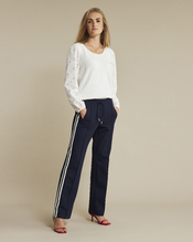 Red Button - Lange Broek - Marine