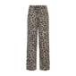 Free/quent - Lange Broek - Zwart-beige