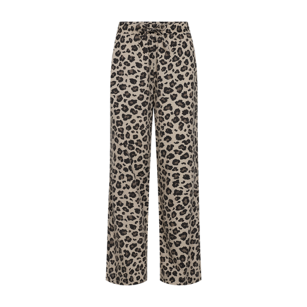Free/quent - Lange Broek - Zwart-beige
