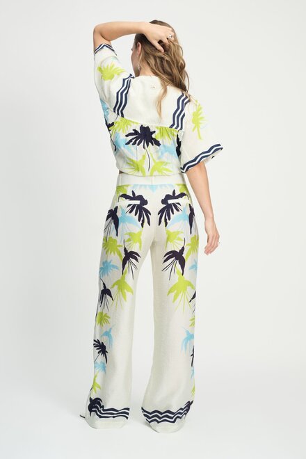 Pom Amsterdam - Lange Broek - Ecru