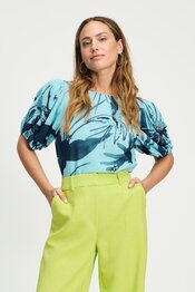 Pom Amsterdam - Blouse - Blauw
