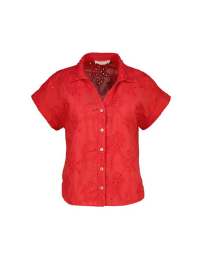 Amelie &amp; Amelie - Blouse - Coraal