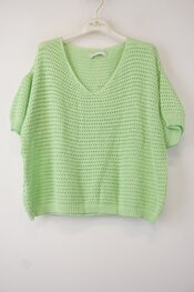 Amelie &amp; Amelie - Pull - Munt