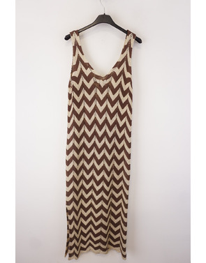 Garde-robe - Lang kleed - Bruin