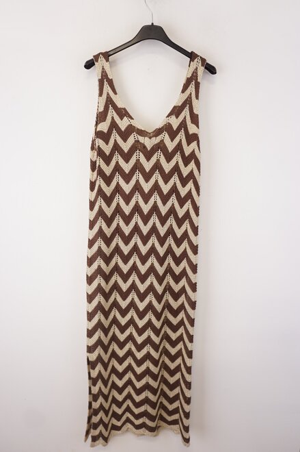Garde-robe - Lang kleed - Bruin