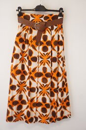 Garde-robe - Halflange Rok - Oranje