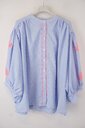 Garde-robe - Blouse - Blauw-roze