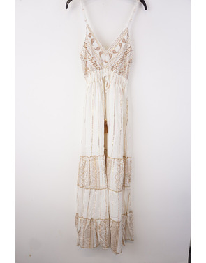 Garde-robe - Lang kleed - Ecru