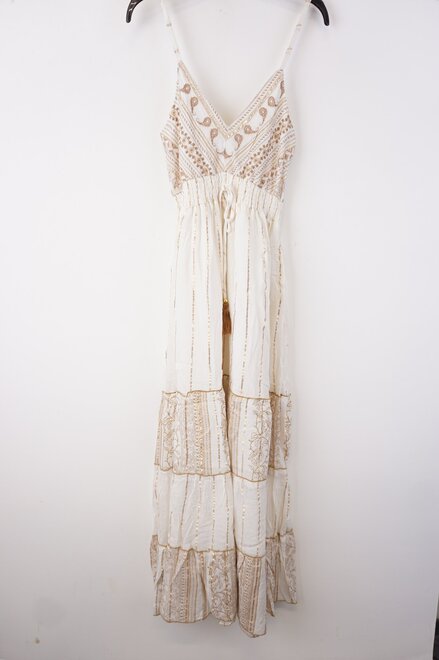 Garde-robe - Lang kleed - Ecru