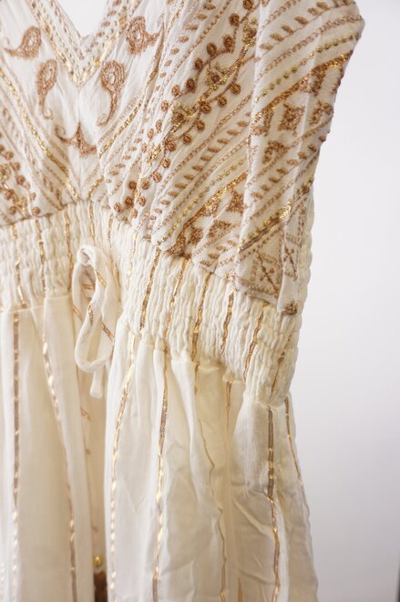 Garde-robe - Lang kleed - Ecru