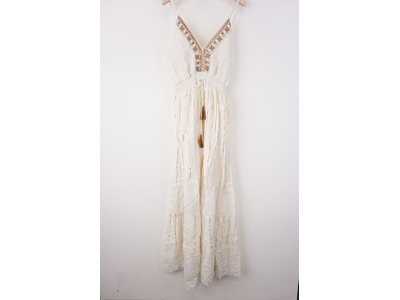 Garde-robe - Lang kleed - Ecru