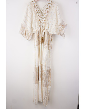 Garde-robe - Lang kleed - Ecru