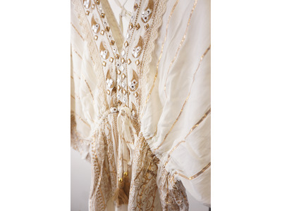 Garde-robe - Lang kleed - Ecru