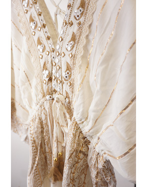 Garde-robe - Lang kleed - Ecru