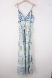 Garde-robe - Lang kleed - Blauw