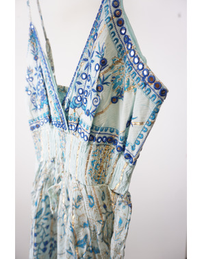 Garde-robe - Lang kleed - Blauw