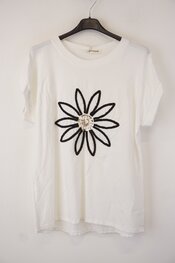 Garde-robe - T-shirt - Zwart-wit