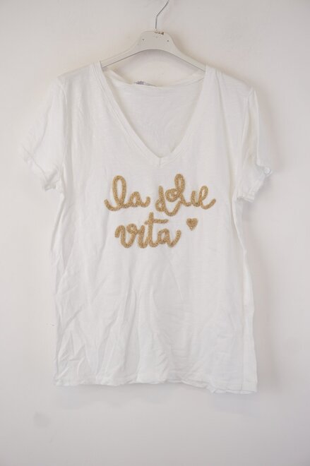 Garde-robe - T-shirt - Goud