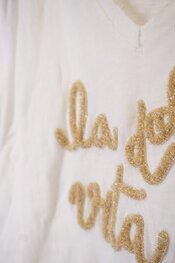 Garde-robe - T-shirt - Goud