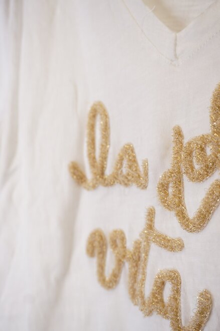 Garde-robe - T-shirt - Goud