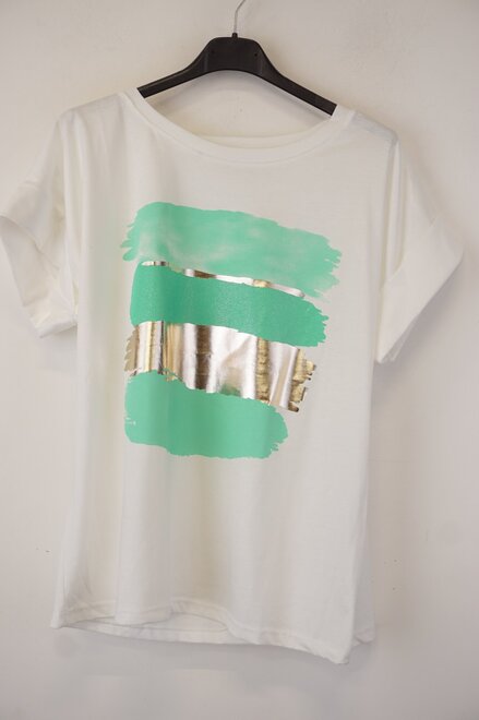 Garde-robe - T-shirt - Munt