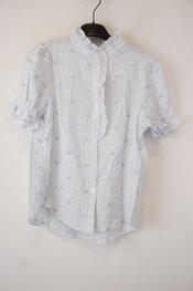 Garde-robe - Top - Wit-blauw