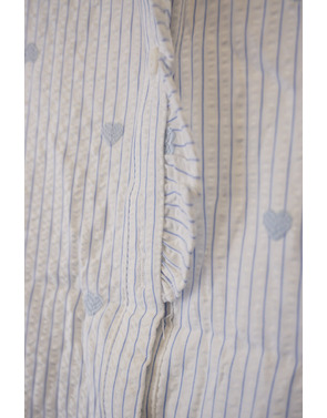 Garde-robe - Top - Wit-blauw